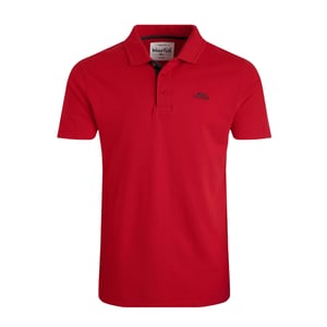 Weird Fish - "Miles" Poloshirt Baumwolle aus biologischem Anbau für Herren (Mahonie Rot meliert)