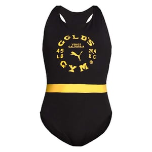 Puma X Golds Gymnastik Black Bodysuit