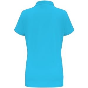 Asquith & Fox - Kontrast-Poloshirt - Damen (Türkis/Rot)