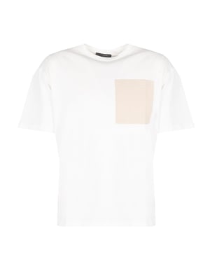 Xagon T-Shirt Over Herren weiß