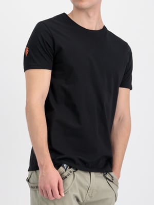 Alpha Industries Herren Dragon EMB T-Shirt in Schwarz