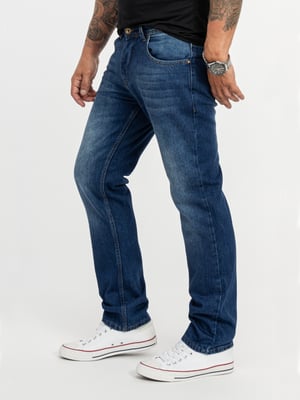 Rock Creek Jeans Straight Leg Blau