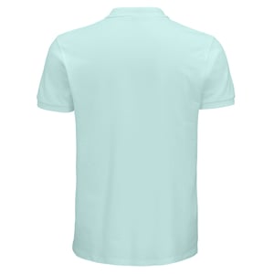 SOLS Herren Planet Pique Bio-Poloshirt (arktisch blau)
