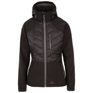 Trespass Womens/Ladies Elvira Soft Shell Jacket (Schwarz)