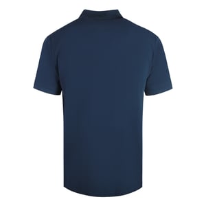 Cavalli Class Poloshirt mit auffälligem Logo in Marineblau