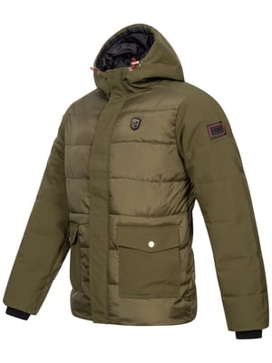 Geographical Norway Steppjacke Khaki