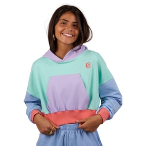BeHappy Multicolor SUPERB Damen-Hoodie