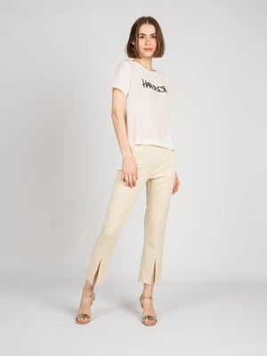 Patrizia Pepe Hose Damen gelb