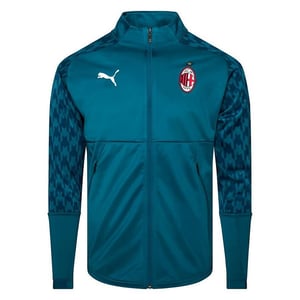 Puma A. C. Mailand 1899 Langarm Zip Up Blue Mens Track Jacke 758235 03