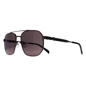 Alexander McQueen Pilotenbrille Unisex Ruthenium Grau AM0458S