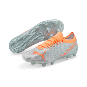 Puma Ultra 2,4 FG/Ag Silver Mens Football Stiefel