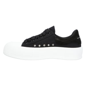 Alexander McQueen Plimsoll in Schwarz