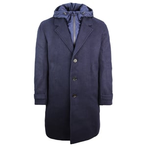 Lacoste Trench Mens Navy Mantel