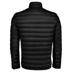 SOLS Mens Wilson Lightweight Padded Jacket (Schwarz)