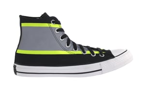 Converse Hi-Vis-Männer schwarze Plimsolls