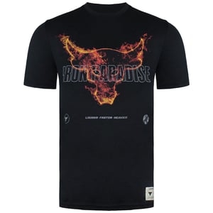 Under Armour X Project Rock Fire Black Crew Neck Herren T-Shirt 1361732 001