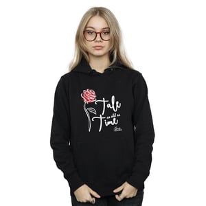 Disney - "Tale As Old As Time Rose" Kapuzenpullover für Damen (Schwarz)