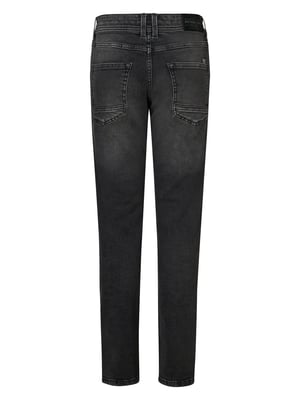 Petrol Industries - Starling Straight Fit Denim Siku  Jungen -  Schwarz