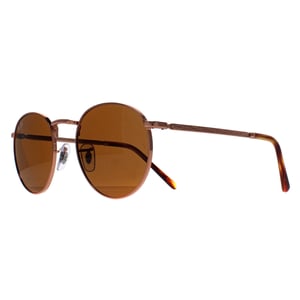 Ray-Ban Rund Unisex Rose Gold Braun RB3637 Neu Rund