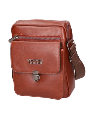 Northampton Polo Club Schultertasche Männer COFFEE