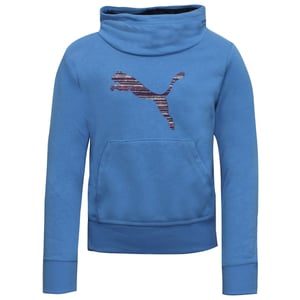 Puma Fun td Blue Junior -Kapuze -Schweiß