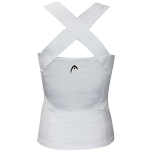 Kopftennis Womens White Tank Top