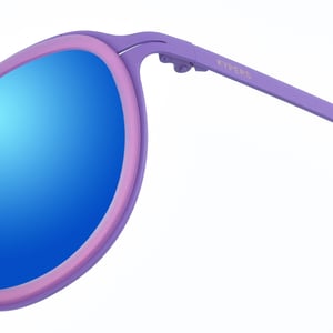 Jossie Damen-Sonnenbrille aus Metall in Ovalform