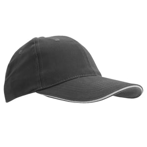 SOLS Unisex Büffel 6 Panel Baseballmütze (Dunkelgrau/Hellgrau)