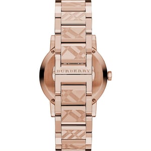 Burberry BU9146 The City Gravierte Check Unisex Uhr