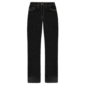 Emporio Armani J33 reguläre Fit Wide Leg Womens Jeans
