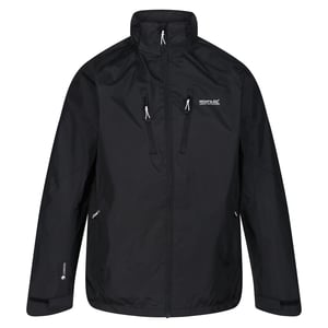 Regatta Herren Calderdale V wasserdichte Jacke (Schwarz)