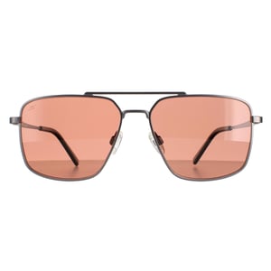 Lunettes de soleil Serengeti Aitkin SS554004 Gunmetal Matte Saturne polarisée Sedona