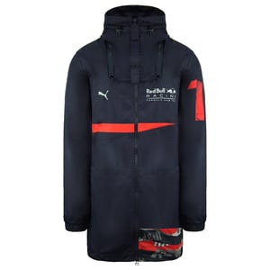 Puma Red Bull Racing RCT Long Sleeve Reißverschluss UP Navy Blue Herren Long Jacket 577760 01