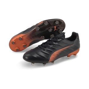 Puma King Platinum 21 Fg/Ag Black Mens Football Stiefel