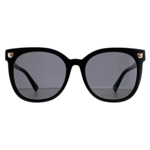 Moschino Quadrat Unisex Schwarz Grau Sonnenbrille