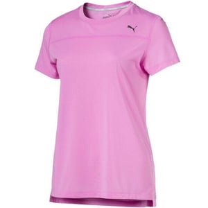 Puma – Rosafarbenes Kurzarm-T-Shirt – Damen
