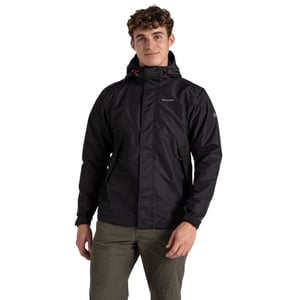Craghoppers - "Ossus" Jacke, wasserfest für Herren (Schwarz)