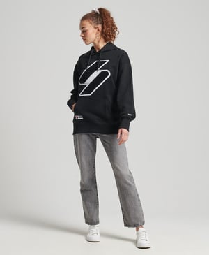 Superdry Damen Sweatshirt mit klassischem Logo