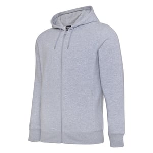 Umbro Kinder/Kids Club Freizeit-Hoodie (Grau meliert/Weiß)