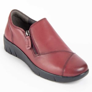 Purapiel Mokassin Ailina2 Bordeaux