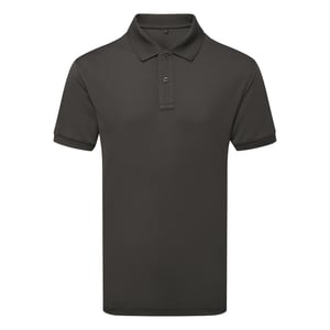 Asquith & Fox - "Glacier Tech" Poloshirt für Herren (Holzkohle)