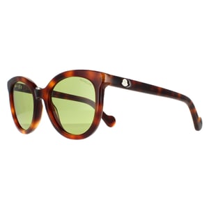 Moncler Runde Frauen dunkel Havanna grün ML0119