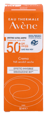 Avene Face Cream SPF50+.