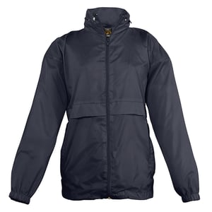 SOLS Kinder Windbreaker Jacke Surf (Marineblau)