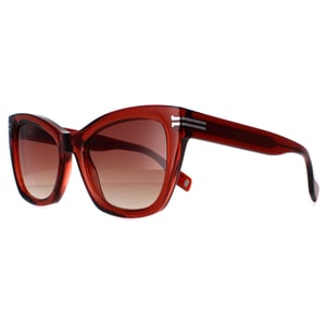 Marc Jacobs Cat Eye Herren Braun Braun Farbverlauf MJ 1009/S