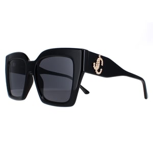 Jimmy Choo Square Damen Schwarz Grau Eleni/G/S