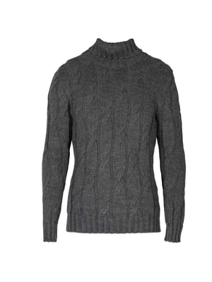 Xagon Man Pullover Turtleneck Herren grau
