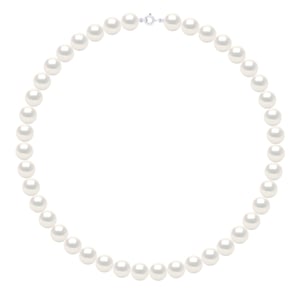 CHOKER - Echte Süßwasser-Zuchtperlen rund 10-11 mm