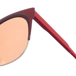 Metall-Sonnenbrille mit ovaler Form ME101S Damen