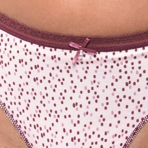 2er-Pack Baumwoll-Tangas „Coquettes“ 1030787 für Damen